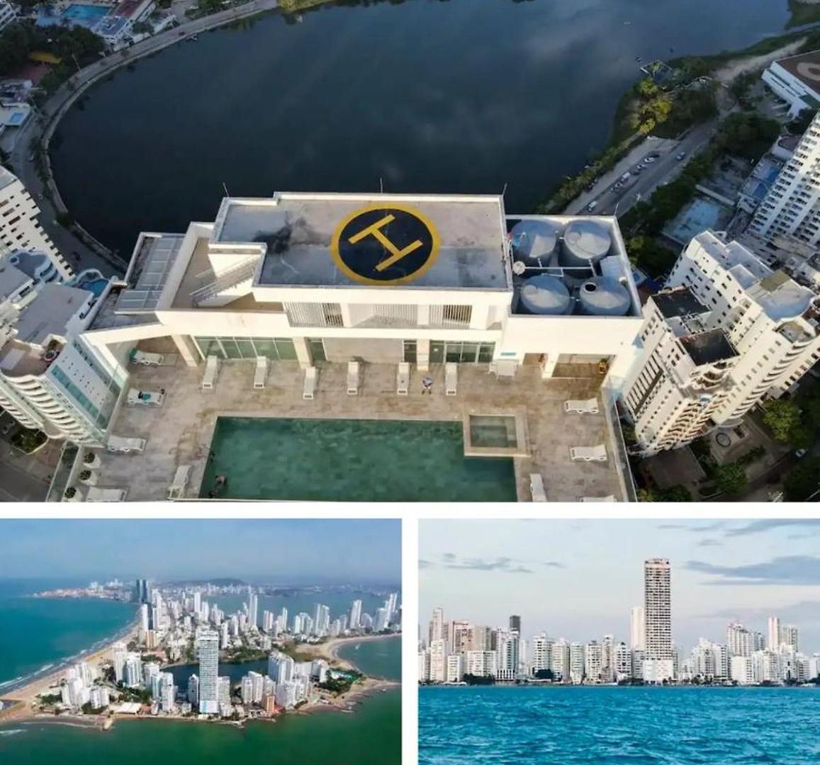 Apartamento Palmetto Sunset Con Buena Vista Al Mar Cartagena