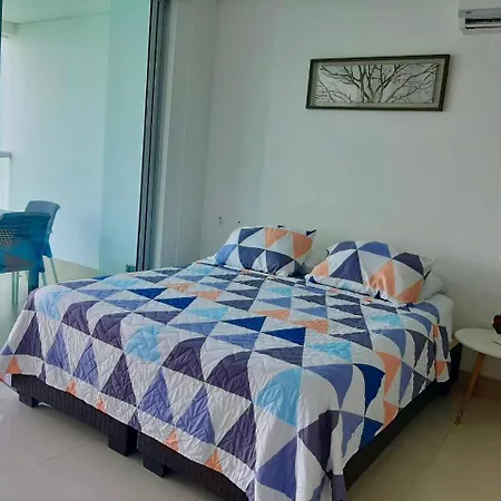Apartamento Palmetto Sunset Con Buena Vista Al Mar Cartagena